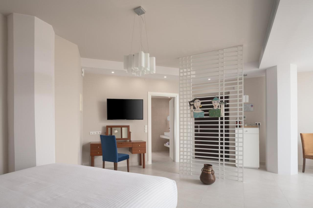 Macaris Suites & Spa Rethymno  Bagian luar foto