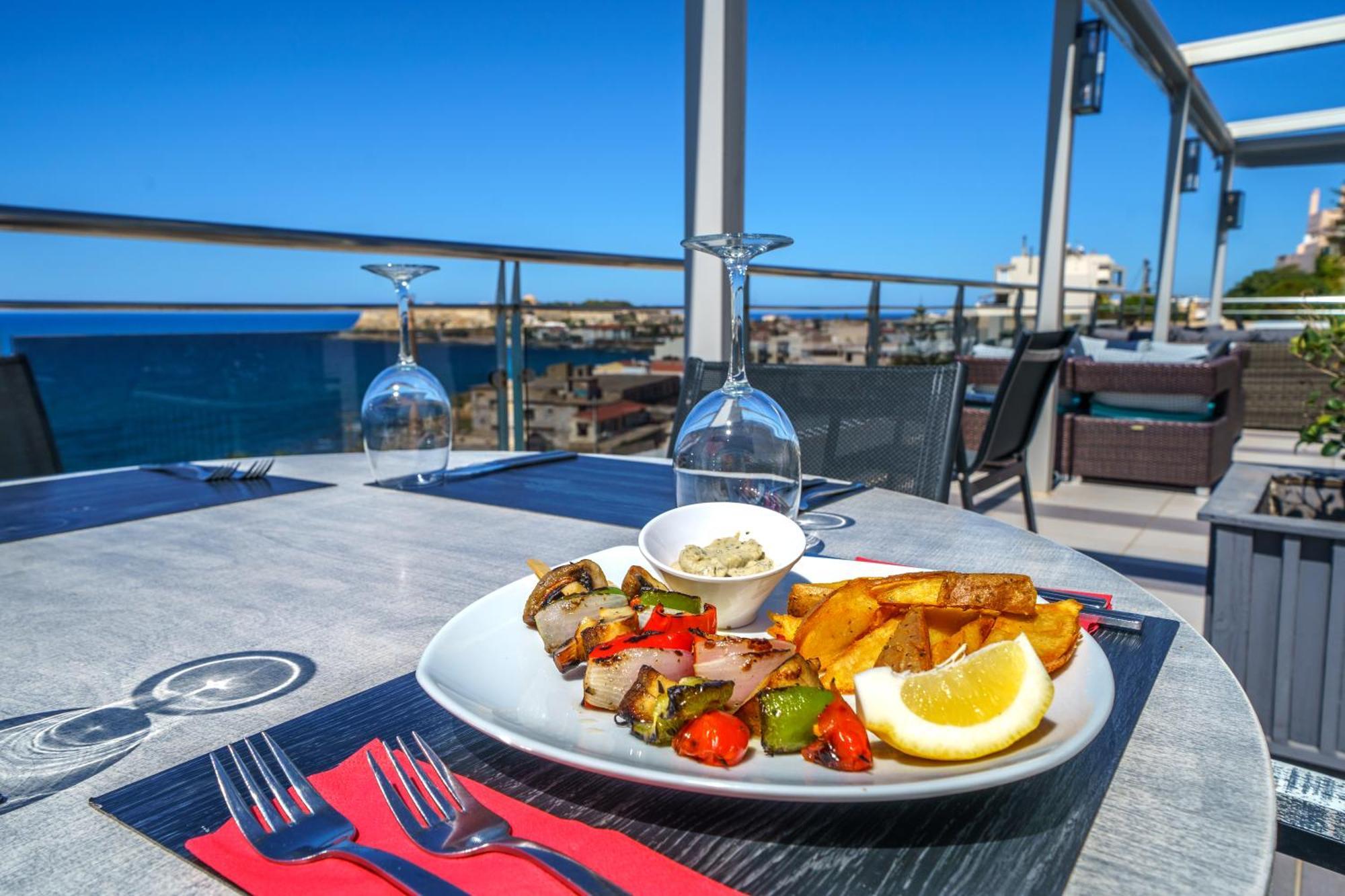 Macaris Suites & Spa Rethymno  Bagian luar foto