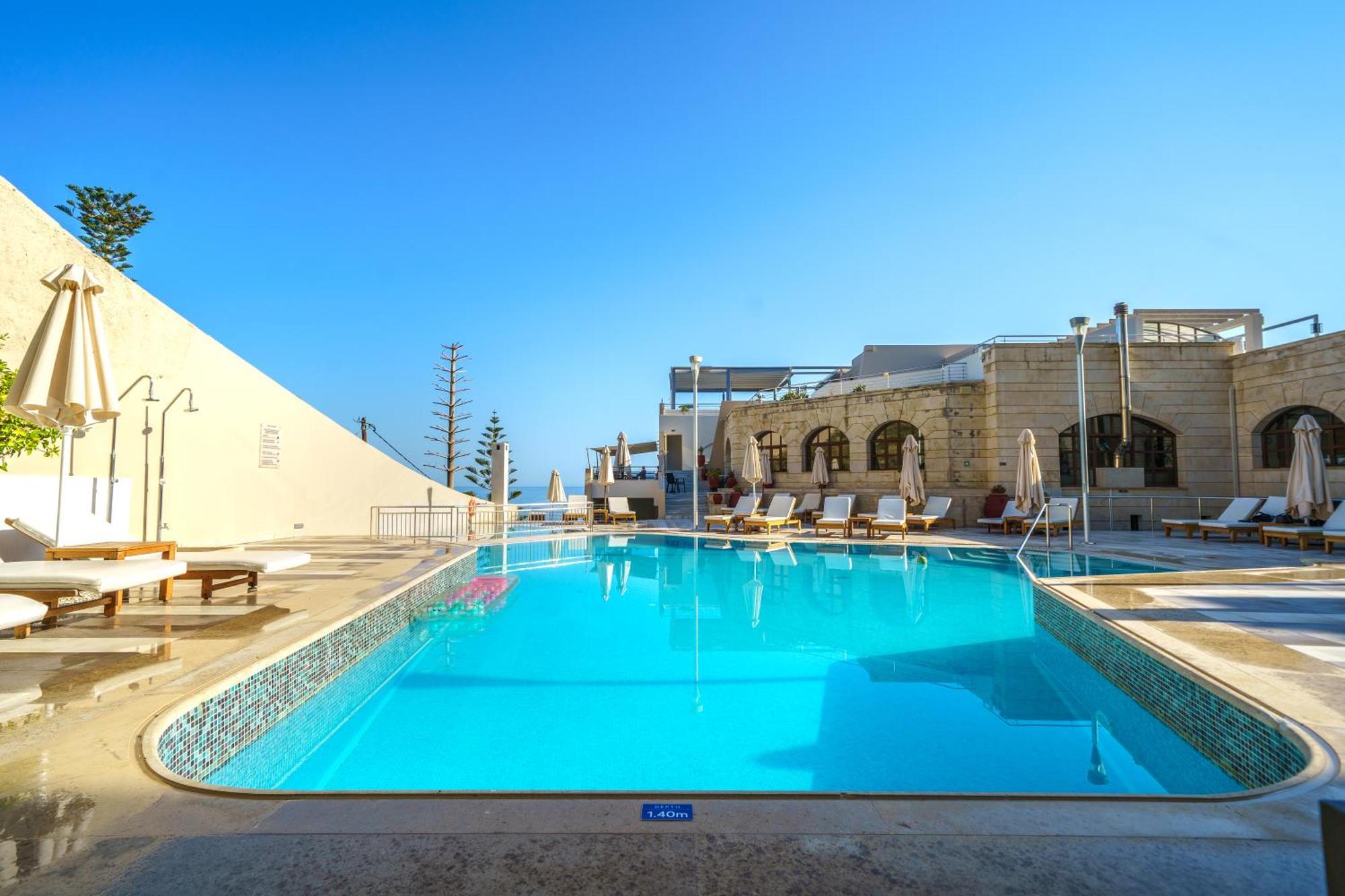 Macaris Suites & Spa Rethymno  Bagian luar foto